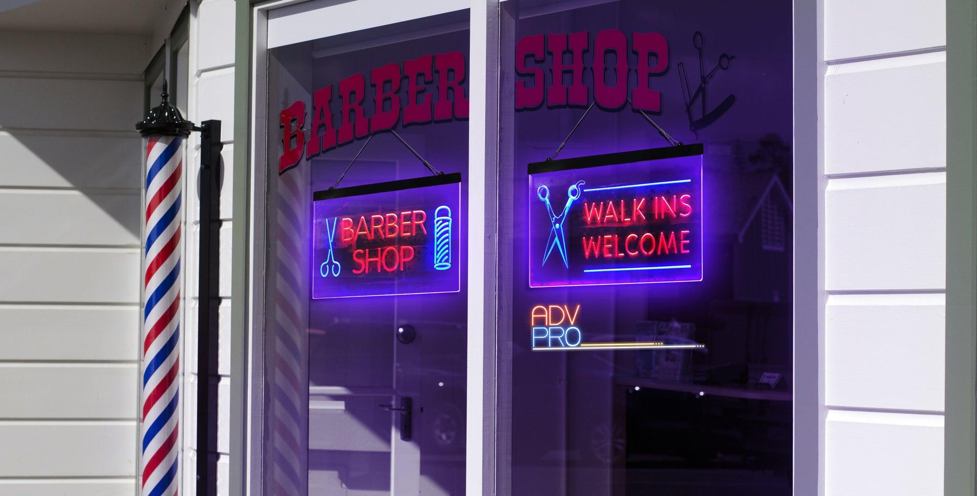 ADVPRO LED Barber Pole Neon Sign - 16x12 Inches, Energy Efficient, Wall Mountable - View #8
