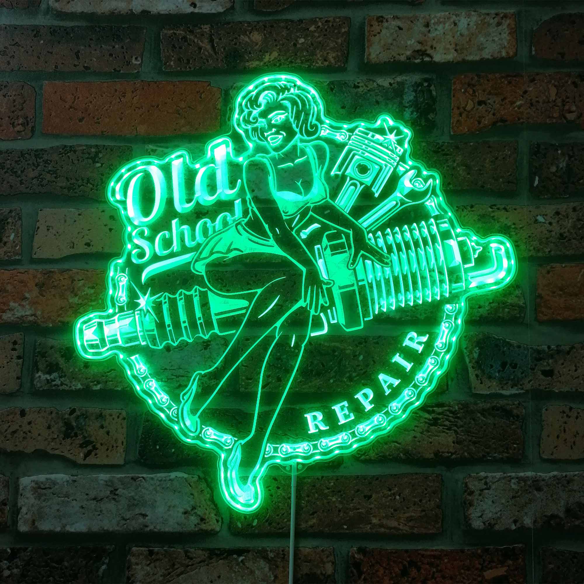Drive in Theater Animated Neon Sign O/HO Scale MILLERS