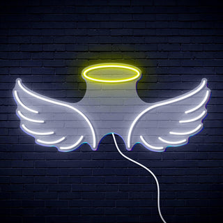 ADVPRO Pair of Angel Wings Ultra-Bright LED Neon Sign fn-i4077
