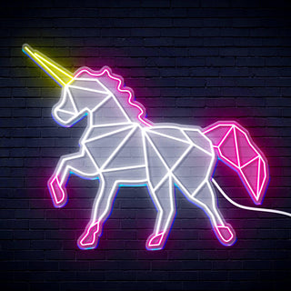 ADVPRO Origami Unicorn Ultra-Bright LED Neon Sign fn-i4078