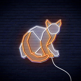 ADVPRO Origami Cat Ultra-Bright LED Neon Sign fn-i4085