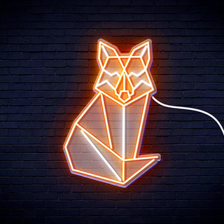 ADVPRO Origami Wolf Ultra-Bright LED Neon Sign fn-i4099