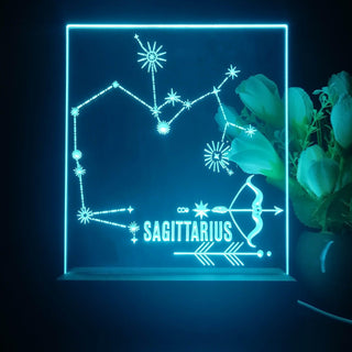 ADVPRO Zodiac Sagiffariu Tabletop LED neon sign st5-j5045 - Sky Blue