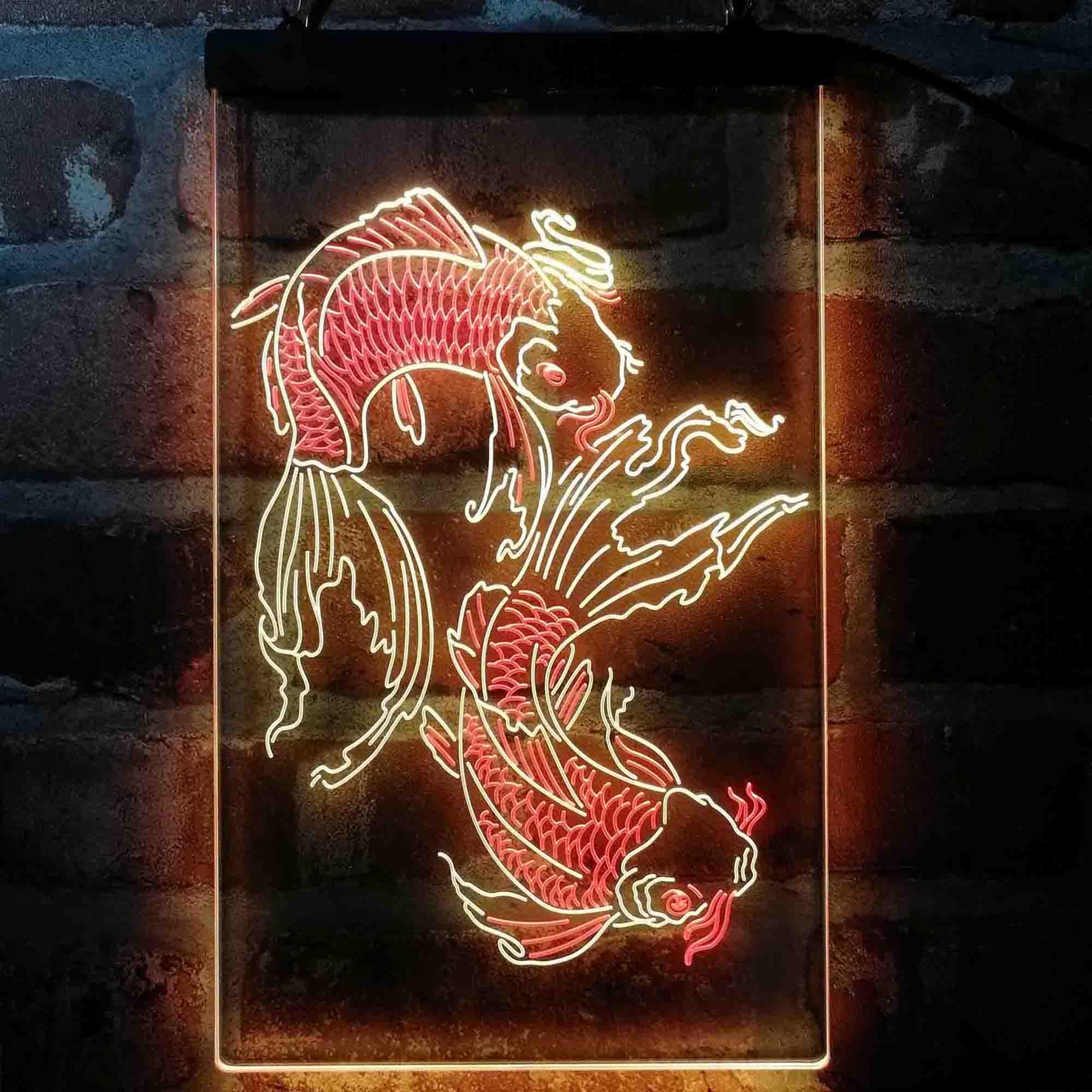 ADVPRO Aquarium Fish Shop Neon Sign - LED Wall Light 12x8.5 Inches