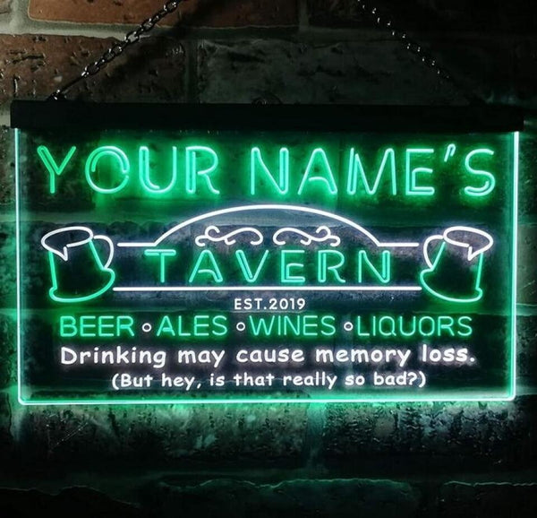 Personalized Tavern Beer Bar st6-px1-tm (v1)