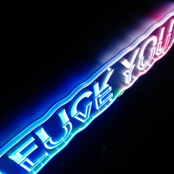 Insegna LED RGB Dinamica Personalizzata Con Giraffa "ADVPRO Glam" - Multicolore, Taglio Bordi, Controllo Da App