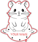 Personalized Hamster RGB Dynamic Glam LED Sign st06-fnd-p0014-tm