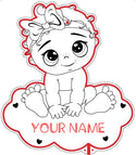 Personalized Baby Girl RGB Dynamic Glam LED Sign st06-fnd-p0037-tm