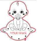 Personalized Baby Boy RGB Dynamic Glam LED Sign st06-fnd-p0038-tm