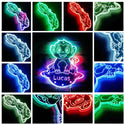 Personalized Monkey RGB Dynamic Glam LED Sign st06-fnd-p0006-tm