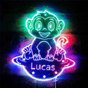 Personalized Monkey RGB Dynamic Glam LED Sign st06-fnd-p0006-tm