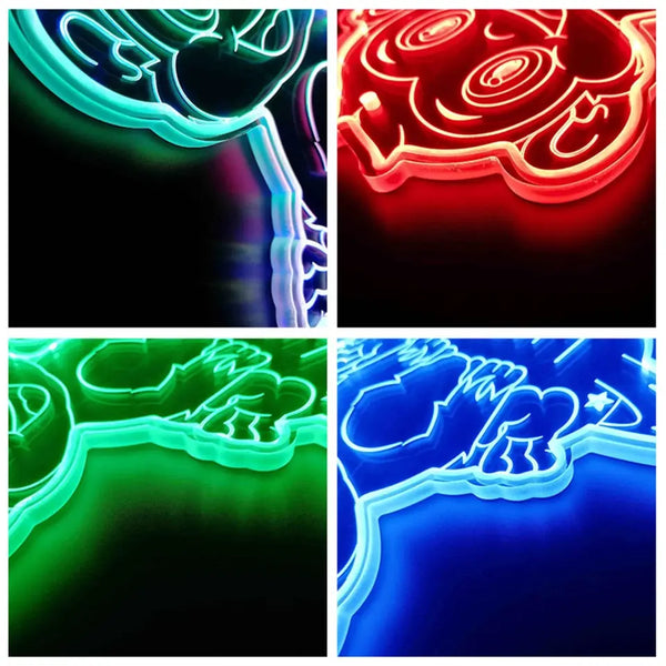 Personalized Monkey RGB Dynamic Glam LED Sign st06-fnd-p0006-tm