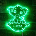 Personalized Elephant RGB Dynamic Glam LED Sign st06-fnd-p0013-tm