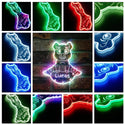 Personalized Pig RGB Dynamic Glam LED Sign st06-fnd-p0018-tm