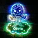 Personalized Mermaid RGB Dynamic Glam LED Sign st06-fnd-p0020-tm