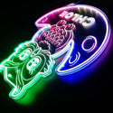 Personalized Owl RGB Dynamic Glam LED Sign st06-fnd-p0019-tm