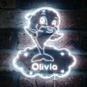 Personalized Dolphin RGB Dynamic Glam LED Sign st06-fnd-p0028-tm