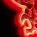Personalized Octopus RGB Dynamic Glam LED Sign st06-fnd-p0021-tm