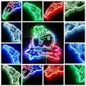 Personalized Ship RGB Dynamic Glam LED Sign st06-fnd-p0034-tm