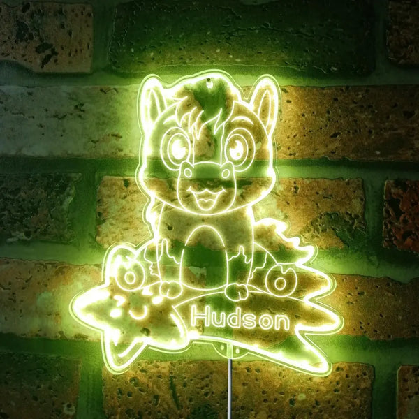 Personalized Horse RGB Dynamic Glam LED Sign st06-fnd-p0015-tm