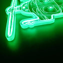 Personalized Helicopter RGB Dynamic Glam LED Sign st06-fnd-p0033-tm