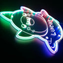 Personalized Shark RGB Dynamic Glam LED Sign st06-fnd-p0025-tm