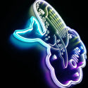 Personalized Whale RGB Dynamic Glam LED Sign st06-fnd-p0026-tm