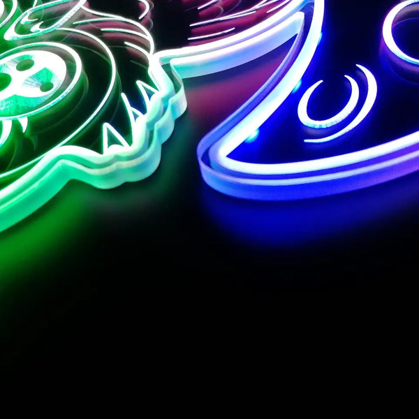 Personalized Owl RGB Dynamic Glam LED Sign st06-fnd-p0019-tm