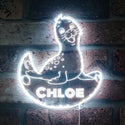 Personalized Sea Lion RGB Dynamic Glam LED Sign st06-fnd-p0024-tm