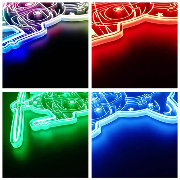 Personalized Helicopter RGB Dynamic Glam LED Sign st06-fnd-p0033-tm