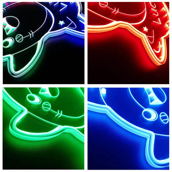 Personalized Shark RGB Dynamic Glam LED Sign st06-fnd-p0025-tm