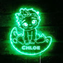 Personalized Baby Girl RGB Dynamic Glam LED Sign st06-fnd-p0037-tm