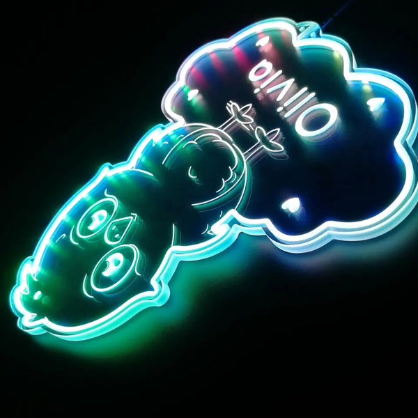 Personalized Chick RGB Dynamic Glam LED Sign st06-fnd-p0010-tm