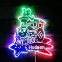 Personalized Train RGB Dynamic Glam LED Sign st06-fnd-p0031-tm