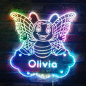 Personalized Butterfly RGB Dynamic Glam LED Sign st06-fnd-p0041-tm