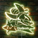 Personalized Beetle RGB Dynamic Glam LED Sign st06-fnd-p0043-tm