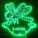Personalized Dragonfly RGB Dynamic Glam LED Sign st06-fnd-p0040-tm