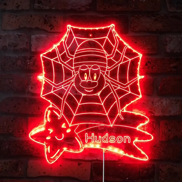 Personalized Grasshopper RGB Dynamic Glam LED Sign st06-fnd-p0046-tm