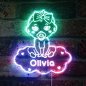 Personalized Baby Girl RGB Dynamic Glam LED Sign st06-fnd-p0039-tm