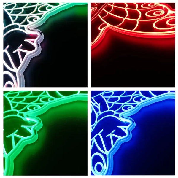 Personalized Butterfly RGB Dynamic Glam LED Sign st06-fnd-p0041-tm