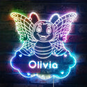 Personalized Butterfly RGB Dynamic Glam LED Sign st06-fnd-p0041-tm