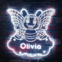 Personalized Butterfly RGB Dynamic Glam LED Sign st06-fnd-p0041-tm