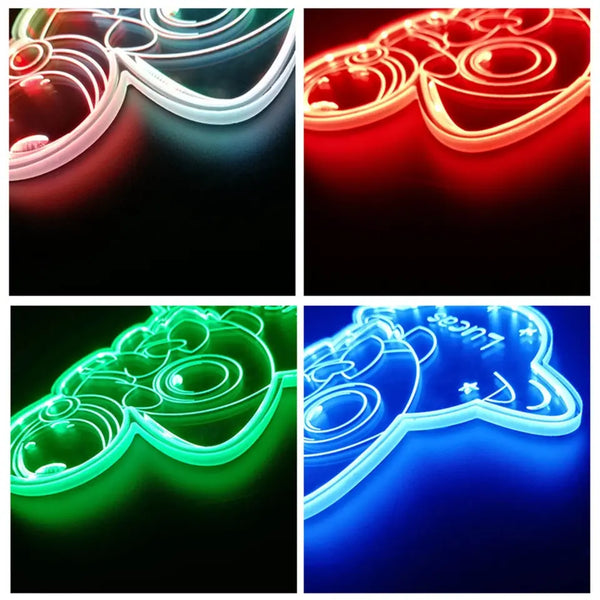 Personalized Astronaut RGB Dynamic Glam LED Sign st06-fnd-p0035-tm