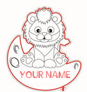 Personalized Lion RGB Dynamic Glam LED Sign st06-fnd-p0004-tm
