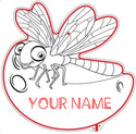 Personalized Dragonfly RGB Dynamic Glam LED Sign st06-fnd-p0040-tm