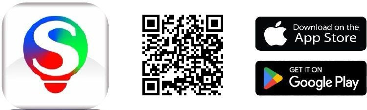 duoCo StripX app icon, QR code and store badges