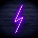 advpro-lighting-bolt-ultra-bright-led-neon-sign-fnu0001 - Purple