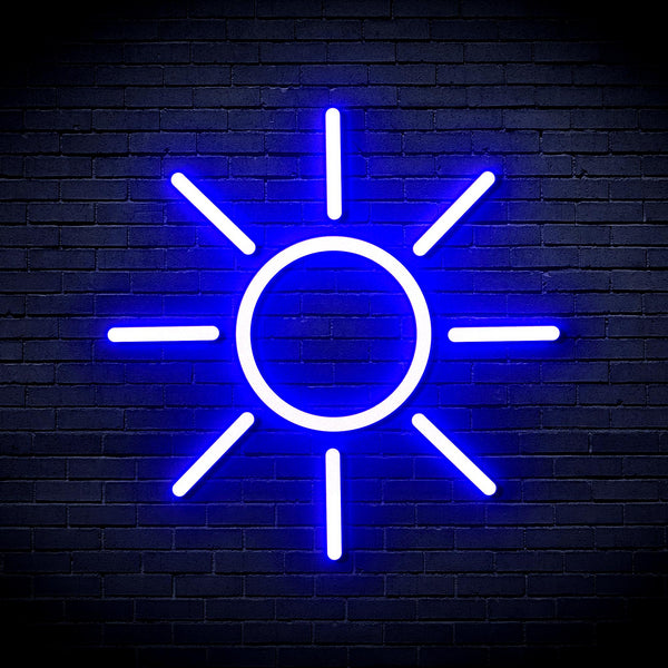 advpro-sun-ultra-bright-led-neon-sign-fnu0012 - Blue