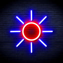 advpro-sun-ultra-bright-led-neon-sign-fnu0012 - Blue & Red