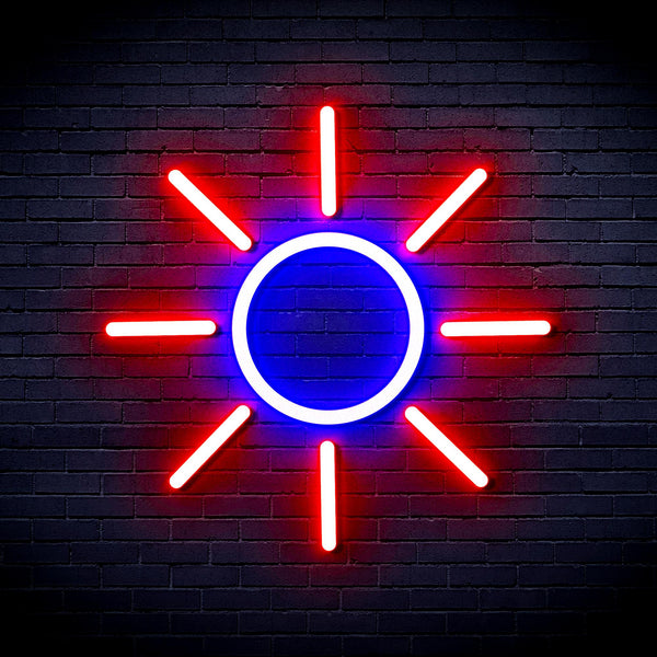 advpro-sun-ultra-bright-led-neon-sign-fnu0012 - Red & Blue